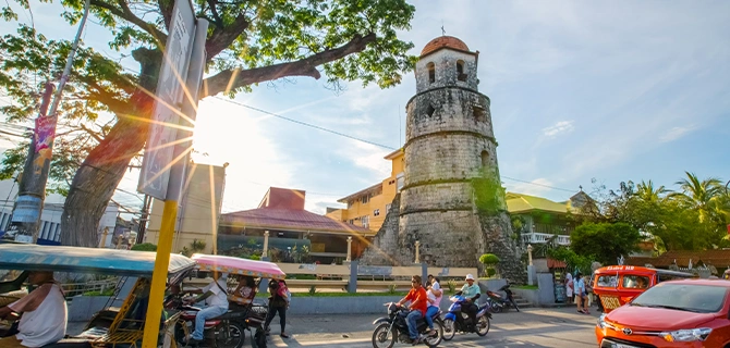 ドゥマゲテの街並み