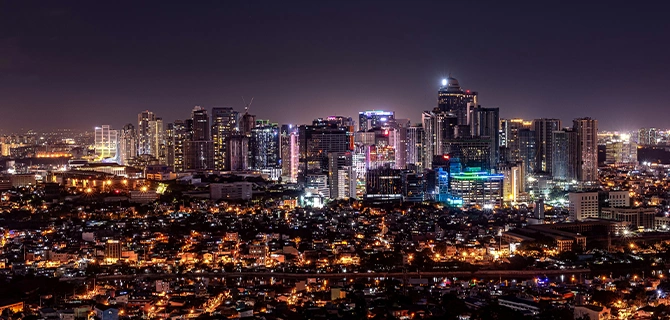 マニラの夜景