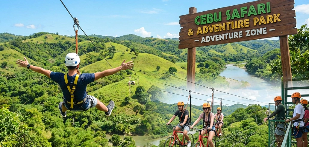 展望スポットから景色を楽しむ来場者