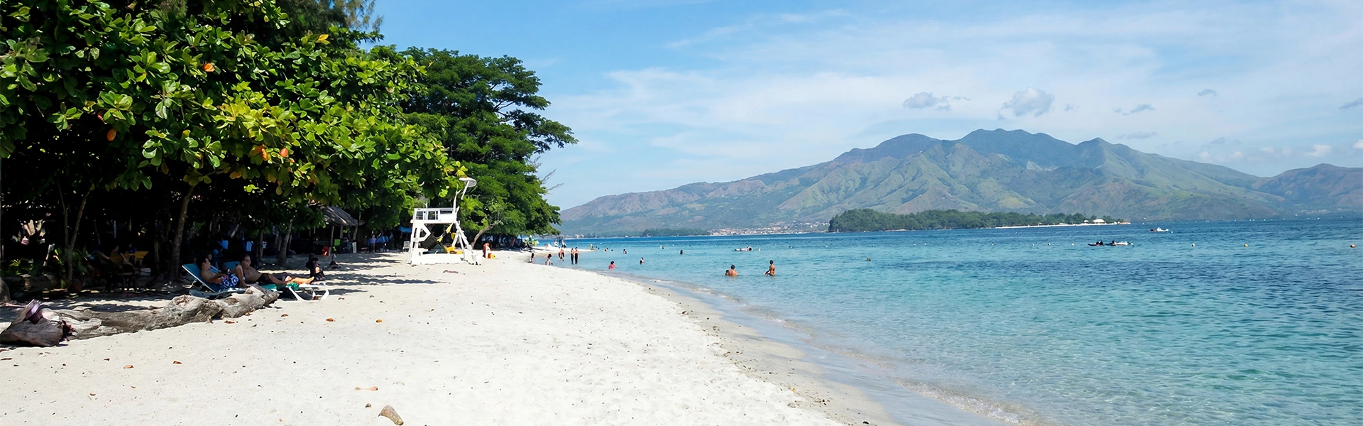 クラーク周辺のビーチ