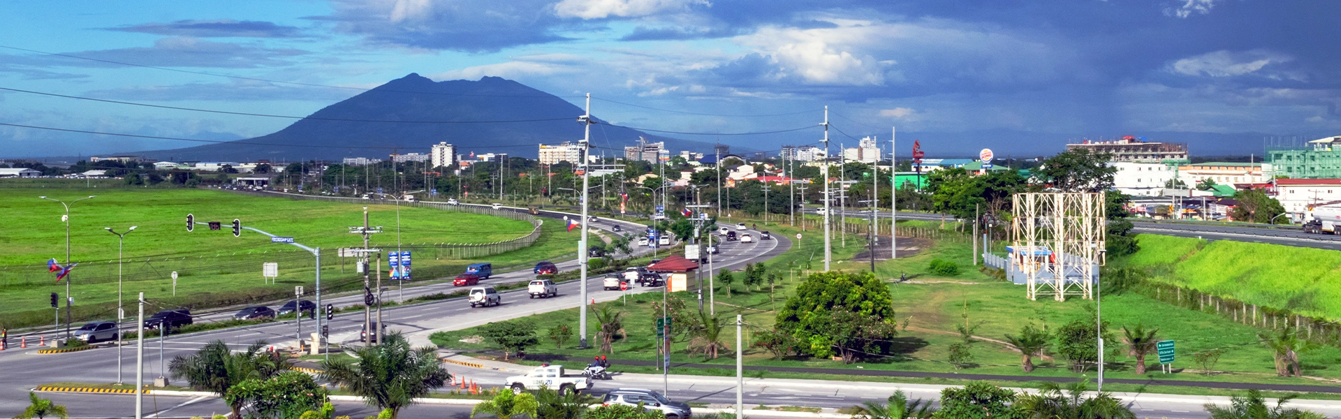 クラークの街並み