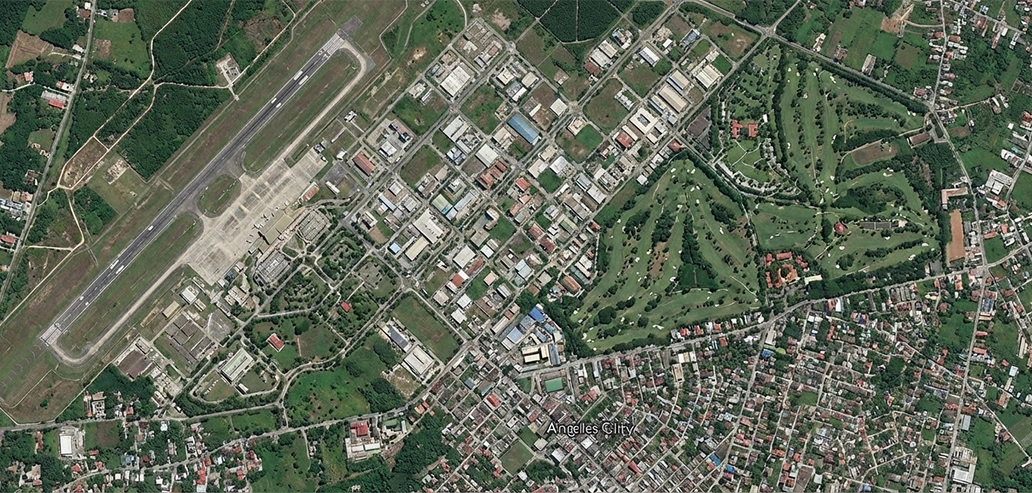 クラークの街並み