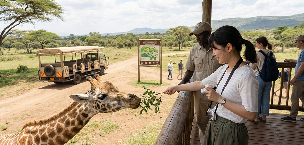 サファリの動物たち