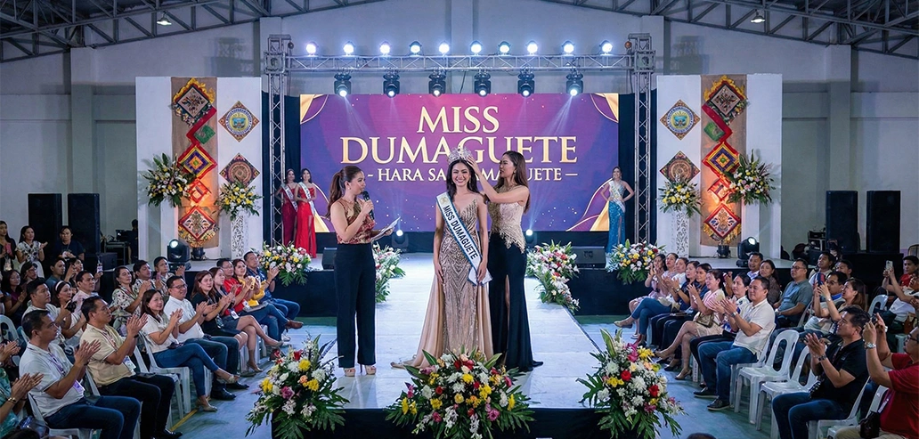 ドゥマゲテの地域イベントの様子