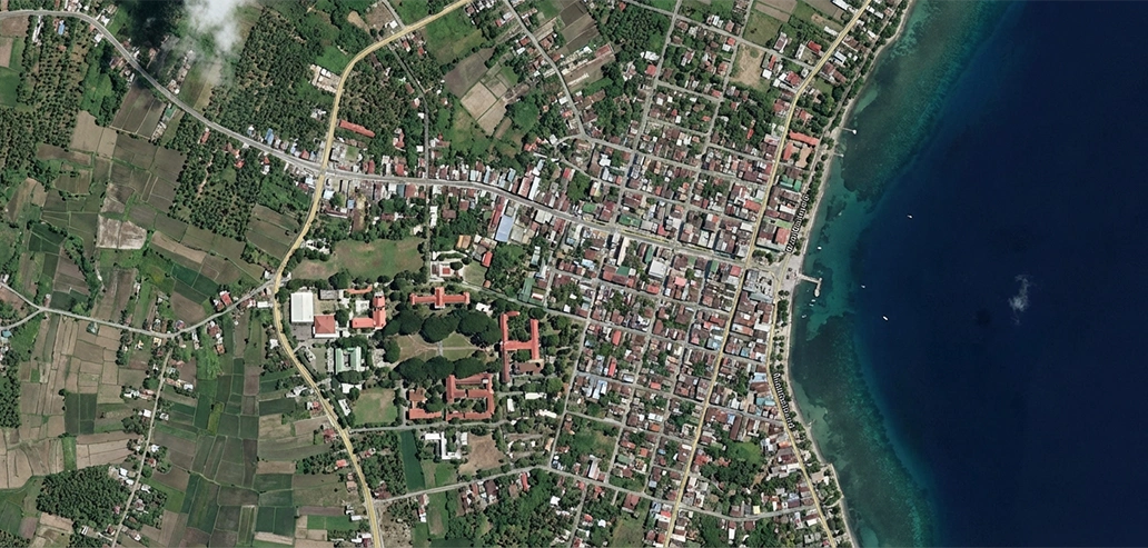 ドゥマゲテの街並み