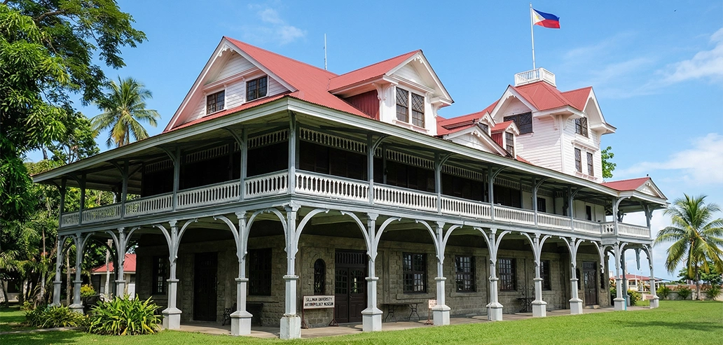 ドゥマゲテの有名観光地の風景