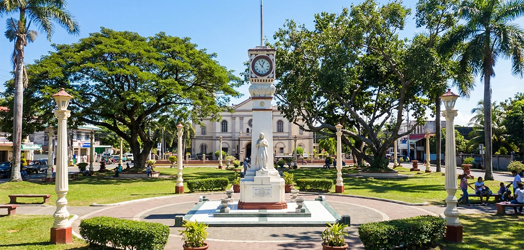 ドゥマゲテの観光名所の景色