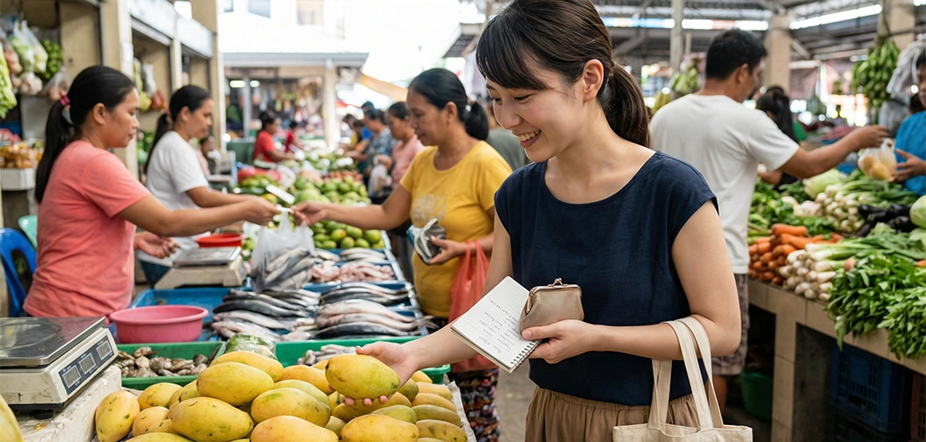 野外マーケットで便利に過ごすポイント