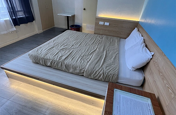 フィリピン留学で選べる個室タイプの滞在先の室内