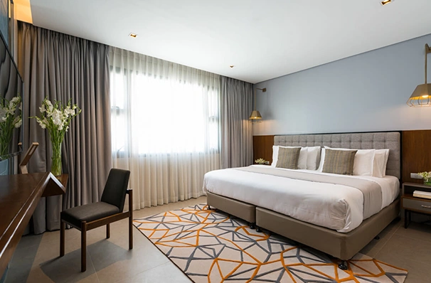 フィリピン留学の外部寮として利用される快適な居室