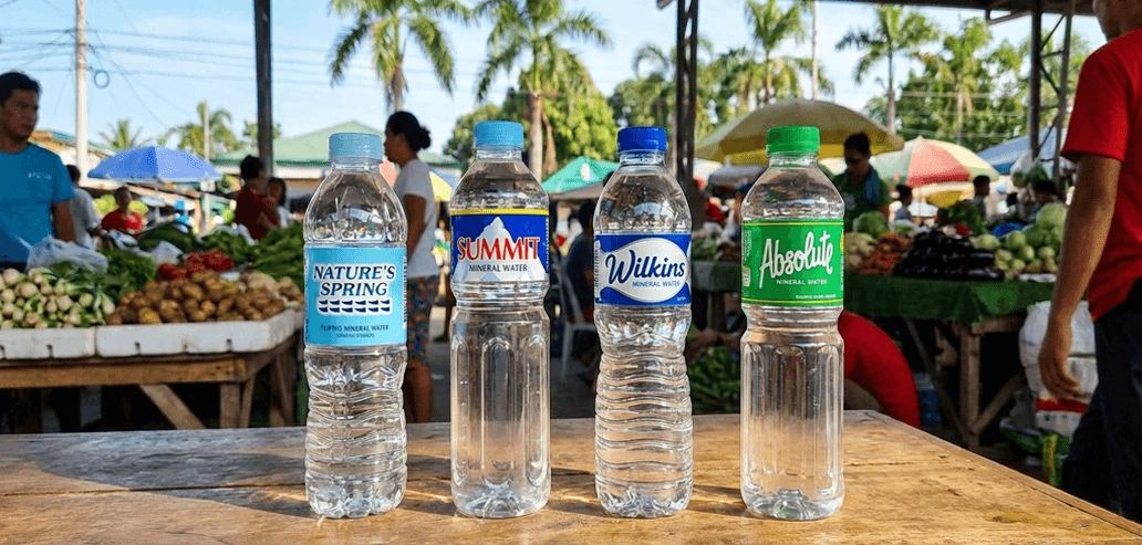 フィリピンで購入できる飲料水