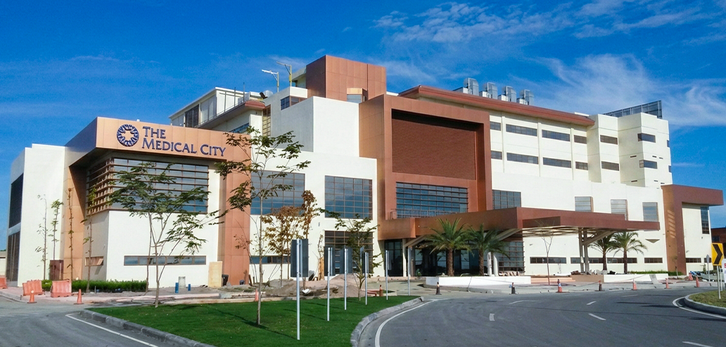 フィリピンにある私立病院の外観