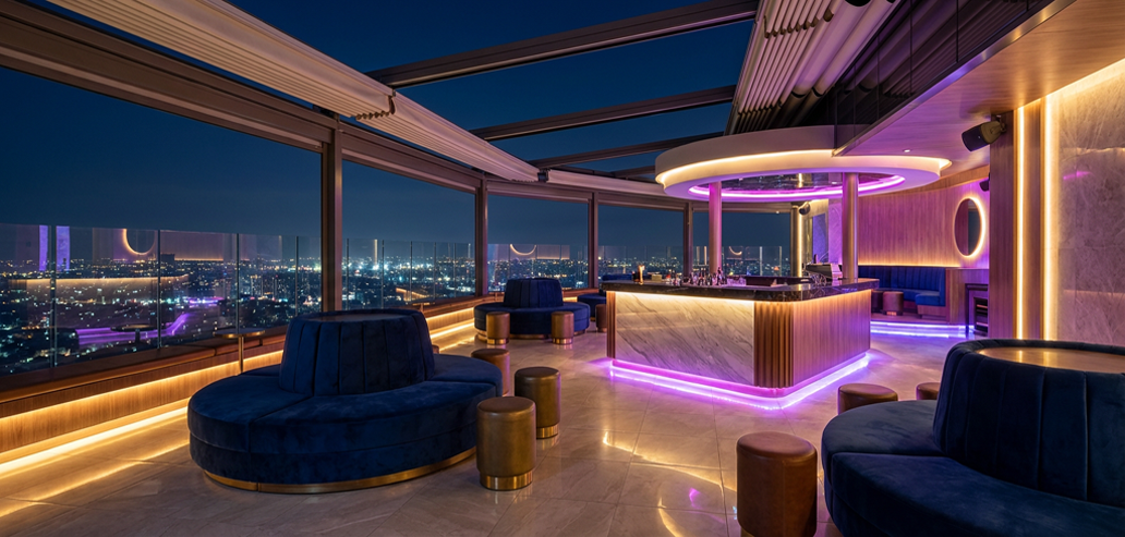 夜景を楽しめるおしゃれなバー