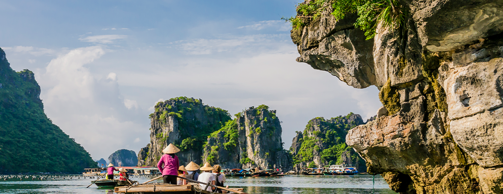 自然豊かなハロン湾での風景とベトナム生活における注意点