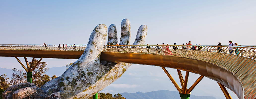 ゴールデンブリッジが有名なリゾート都市ベトナム・ダナンの絶景スポット