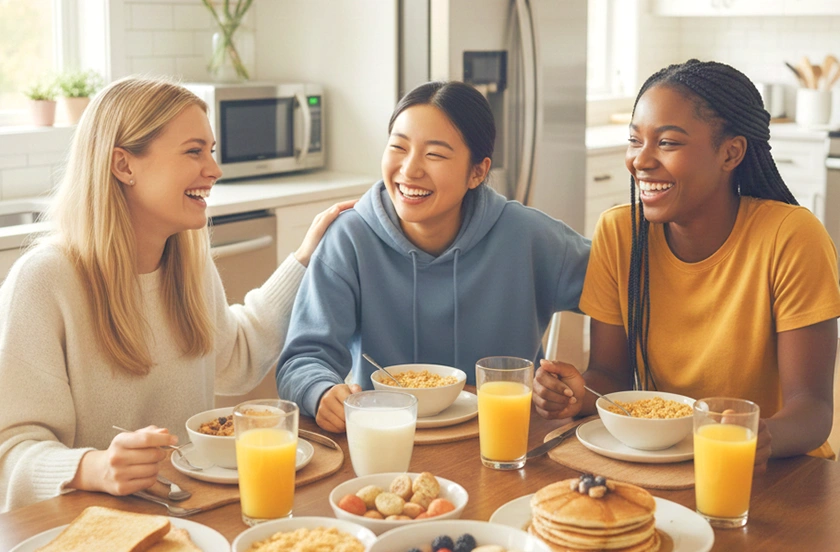 ホームステイあり