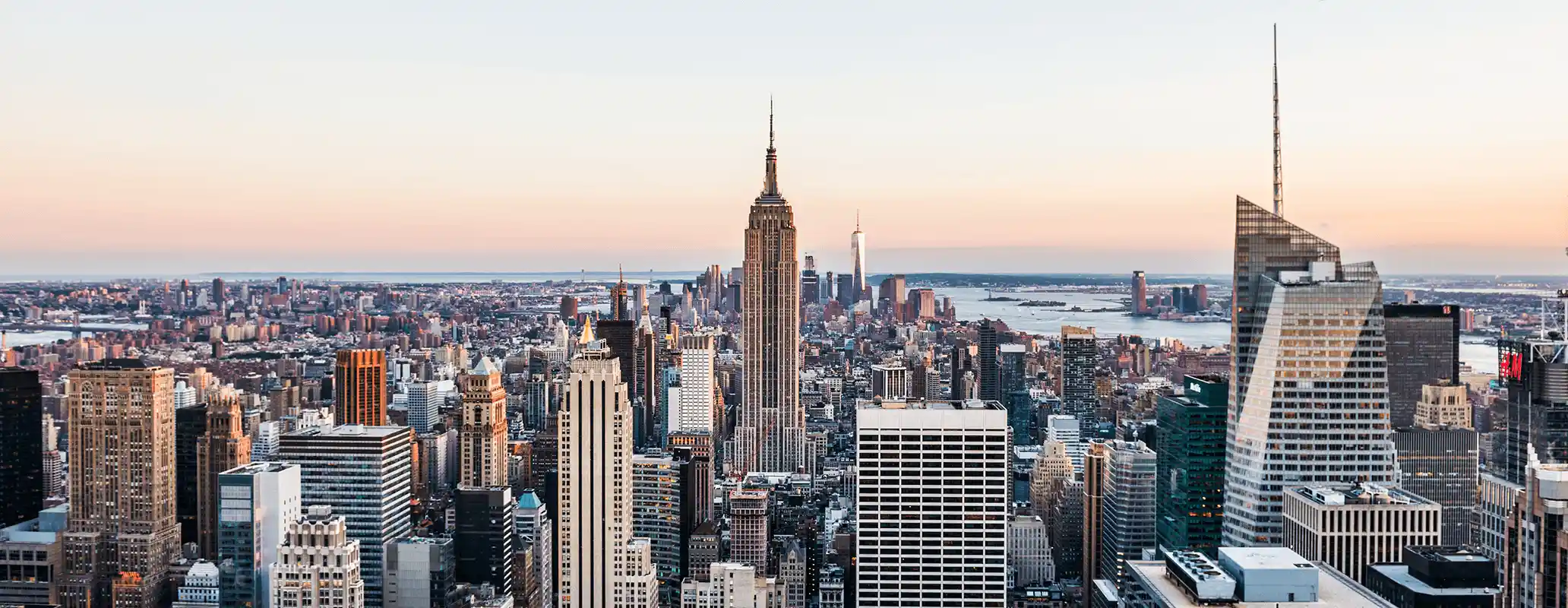 国際的な街並み