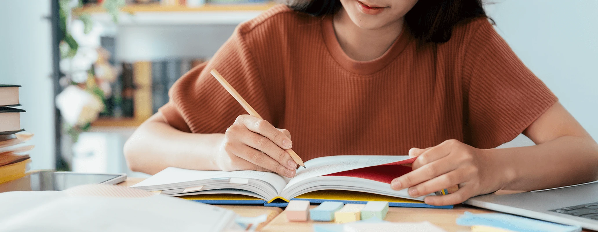 長期留学で語学と専門スキルを身につける学習の様子