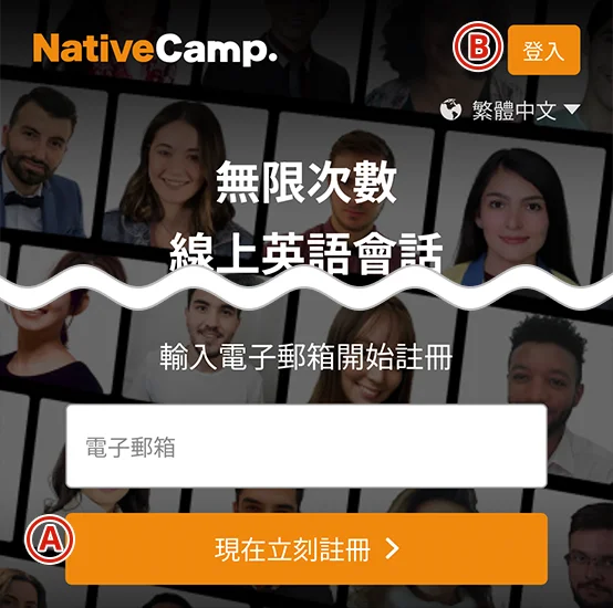 電子郵件地址輸入欄位