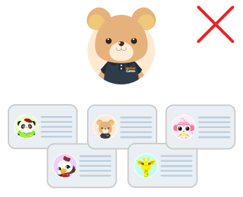 複数のアカウントを保有すること